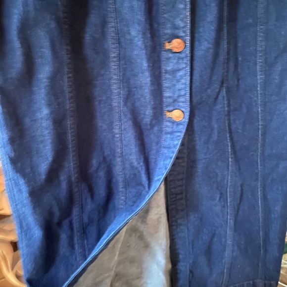 NWT Madewell Button Up Denim Dress - Picture 4 of 7